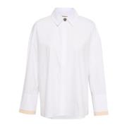 Nillakb Shirt Bluser - Bright White Karen by Simonsen , White , Dames