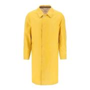 Trenchcoat van versleten effect gecoate katoen Maison Margiela , Yello...