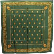 Pre-owned Silk scarves Dior Vintage , Green , Dames