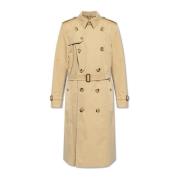 Kensington Lange Trenchcoat Burberry , Beige , Heren