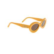 Stijlvolle zonnebril Loewe , Orange , Dames