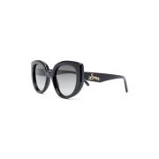 Zwarte zonnebril met accessoires Loewe , Black , Dames