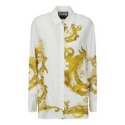 Geplaatste Overhemden - 76Dp222 Versace Jeans Couture , White , Dames