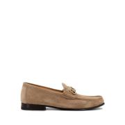 Klassieke Suède Moccasins Brunello Cucinelli , Beige , Heren