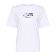 Stijlvolle Samurillygz P Tee Top Gestuz , White , Dames