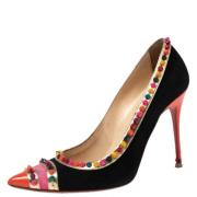 Pre-owned Leather heels Christian Louboutin Pre-owned , Multicolor , D...