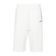 Witte Shorts met Zijstrepen Autry , White , Heren