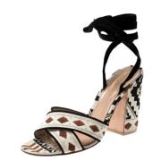 Pre-owned Canvas sandals Gianvito Rossi Pre-owned , Multicolor , Dames