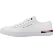 Canvas Sneakers Tommy Hilfiger , White , Heren