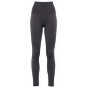 Grijze High-Waisted Super Skinny Broek Wolford , Gray , Dames