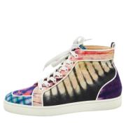 Pre-owned Fabric sneakers Christian Louboutin Pre-owned , Multicolor ,...