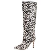 Pre-owned Fabric boots Gianvito Rossi Pre-owned , White , Dames