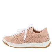 Pre-owned Leather sneakers Burberry Vintage , Pink , Dames