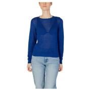 Stijlvolle Jersey Pullover voor Dames Vero Moda , Blue , Dames