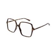 Modieuze Bril Gucci , Brown , Dames