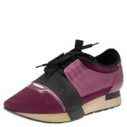 Pre-owned Fabric sneakers Balenciaga Vintage , Purple , Dames