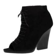 Pre-owned Suede boots Burberry Vintage , Black , Dames