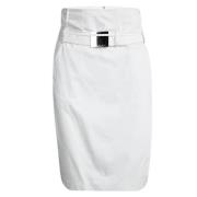 Pre-owned Cotton bottoms Celine Vintage , White , Dames