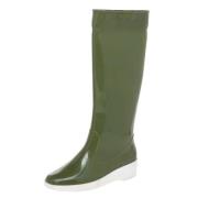 Pre-owned Rubber boots Fendi Vintage , Green , Dames