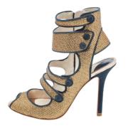 Pre-owned Suede sandals Sophia Webster Pre-owned , Yellow , Dames