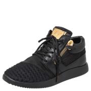 Pre-owned Fabric sneakers Giuseppe Zanotti Pre-owned , Black , Dames