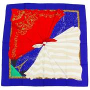 Pre-owned Silk scarves Hermès Vintage , Multicolor , Dames