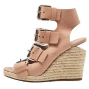 Pre-owned Leather sandals Alexander Wang Pre-owned , Pink , Dames