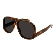 SL 652 Solace 003 Sunglasses Saint Laurent , Brown , Dames