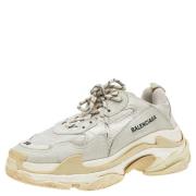 Pre-owned Mesh sneakers Balenciaga Vintage , Gray , Dames