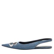 Pre-owned Denim sandals Balenciaga Vintage , Blue , Dames