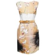 Pre-owned Canvas dresses Dolce & Gabbana Pre-owned , Beige , Dames