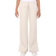 Elegante Embroidery Spacer Jog Pants Calvin Klein , Beige , Dames