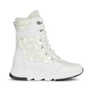 Witte ABX Booties Geox , White , Dames