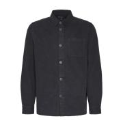 Katoenen Overhemd met Lange Mouwen Barbour , Black , Heren