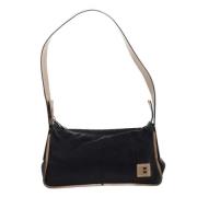 Pre-owned Canvas shoulder-bags Bally Pre-owned , Black , Dames