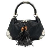 Pre-owned Canvas handbags Gucci Vintage , Black , Dames