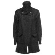 Pre-owned Fabric outerwear Chanel Vintage , Black , Dames