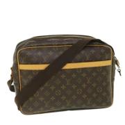 Pre-owned Canvas shoulder-bags Louis Vuitton Vintage , Brown , Dames