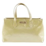 Pre-owned Canvas shoulder-bags Louis Vuitton Vintage , Beige , Dames