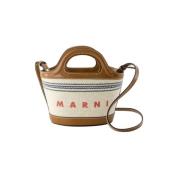 Cotton handbags Marni , Beige , Dames