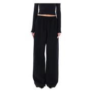 Semi Matte Track Pant Wardrobe.nyc , Black , Dames