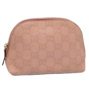 Pre-owned Canvas clutches Gucci Vintage , Pink , Dames