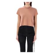 Geknipt Small Level T-Shirt Rick Owens , Pink , Dames