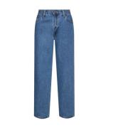 Loszittende Denim Jeans voor Vrouwen Levi's , Blue , Dames
