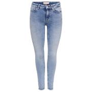 Skinny Jeans met middelhoge taille Only , Blue , Dames