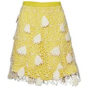 Pre-owned Lace bottoms Chloé Pre-owned , Yellow , Dames
