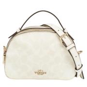 Pre-owned Coated canvas handbags Coach Pre-owned , White , Dames