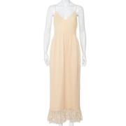 Pre-owned Lace dresses Chloé Pre-owned , Beige , Dames