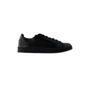 Leather sneakers Y-3 , Black , Dames