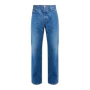 Jeans met rechte pijpen Ami Paris , Blue , Heren